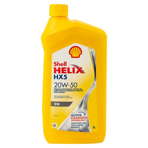 Aceite Shell Helix hx5 sn 20w50 - 1 L