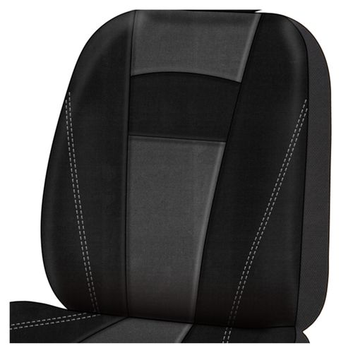 Fundas para asiento Auto Drive negro y gris