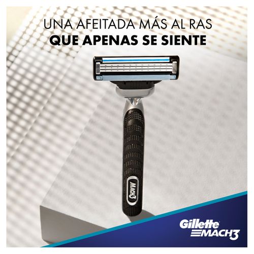 Repuestos de Afeitar Gillette Mach3 con Hojas más Afiladas, 2 Unidades