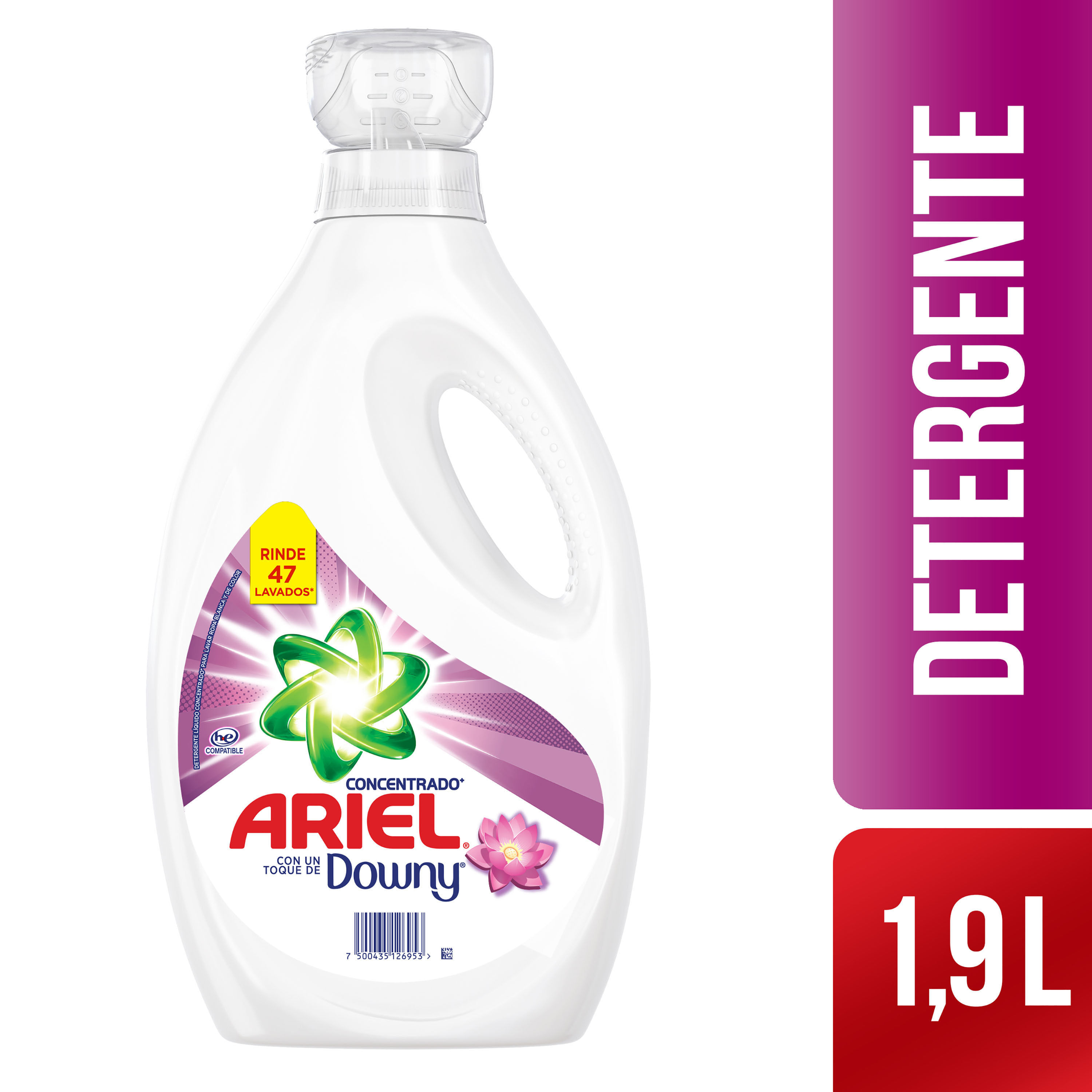 Detergente liquido Ariel 9/400 ml