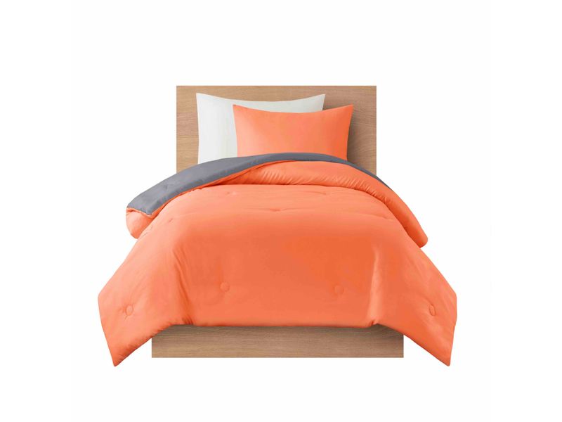 Edredon-Mainstays-2-piezas-Twin-Coral-Gris-1-17387