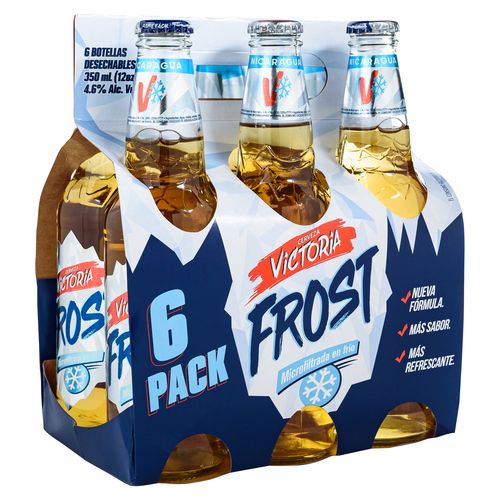 6 Pack De Cerveza Victoria Frost - 2100ml