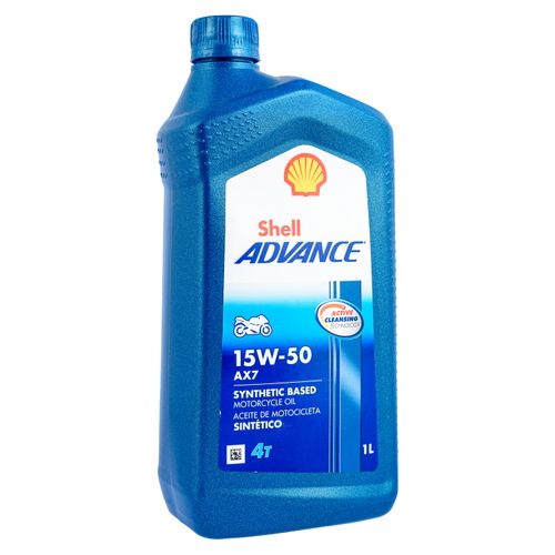 Aceite Shell Sintetico para Motos Advance