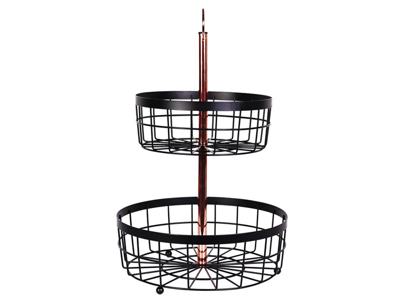 Frutero-Home-Trends-De-Metal-2-Niveles-Color-Negro-Dise-o-Cesta-3-17747