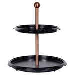 Soporte-Para-Postre-Home-Trends-De-Plastico-2-Niveles-Negro-Con-Oro-Rosa-3-17748