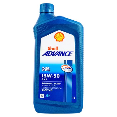 Aceite Shell Sintetico para Motos Advance