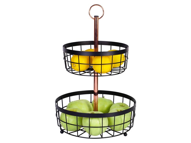 Frutero-Home-Trends-De-Metal-2-Niveles-Color-Negro-Dise-o-Cesta-1-17747