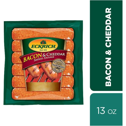 Salchicha ECK Rich Ahumada De Bacon& Cheddar -13oz