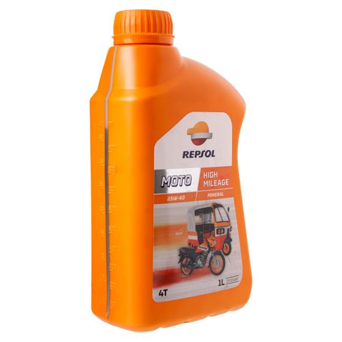 Repsol Moto High Mileage 4T 25W60 1 Lt