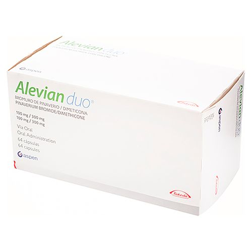 Alevian Duo 100mg 64 Cápsulas - Unidad  -Precio indicado por Unidad-