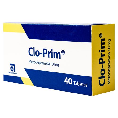 Tabletas Clo-Prim De Arsal 10mg-40 Unidades  -Precio indicado por Unidad-