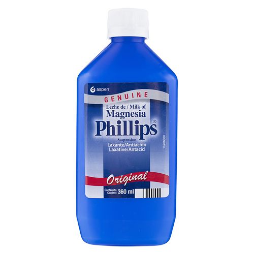 Laxante Leche Magnesia Phillips Original 360 ml