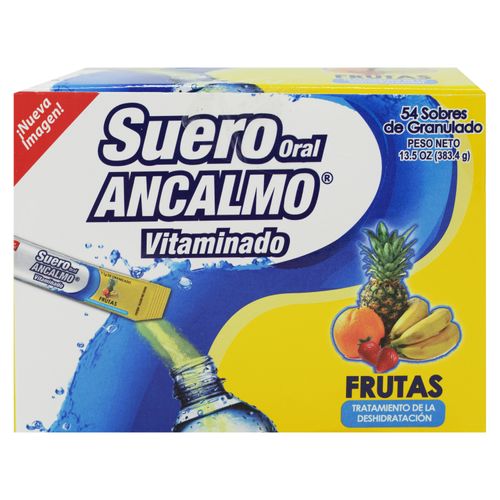 Suero Oral Vitaminado Ancalmo 7.1gr- 54 Sobres  -Precio indicado por Unidad-