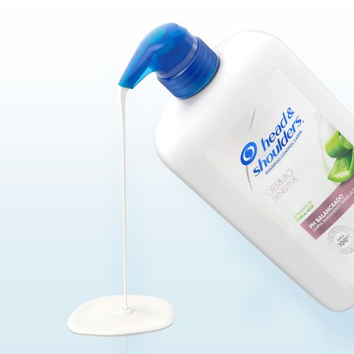 Shampoo Head & Shoulders Dermo Sensitive Extractos de Sábila / Aloe 1 L