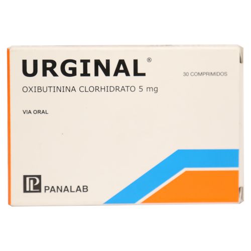 Urginal 5 Mg X30 Tabletas  -Precio indicado por Unidad-