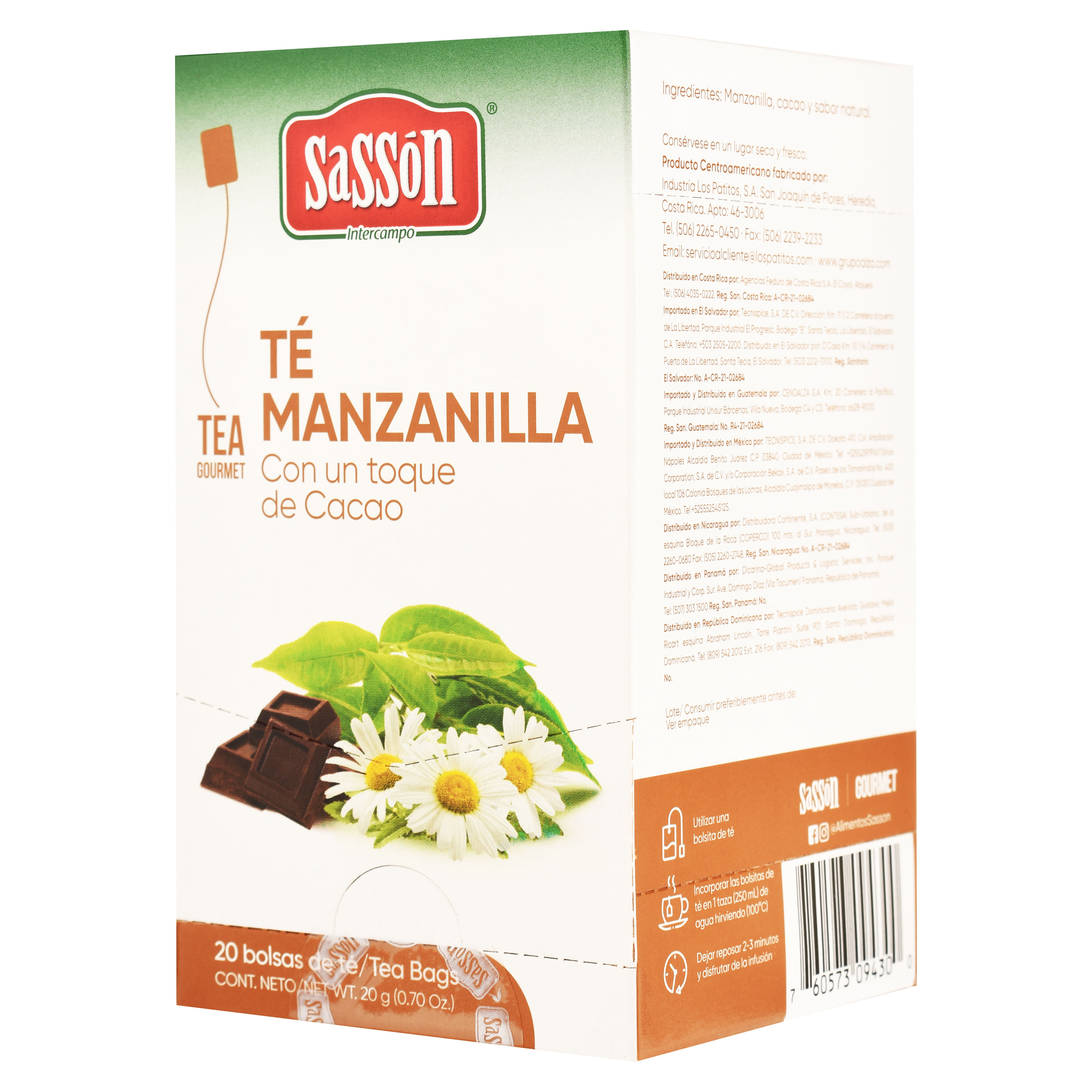 Manzanilla Infusión – Sabor de Te