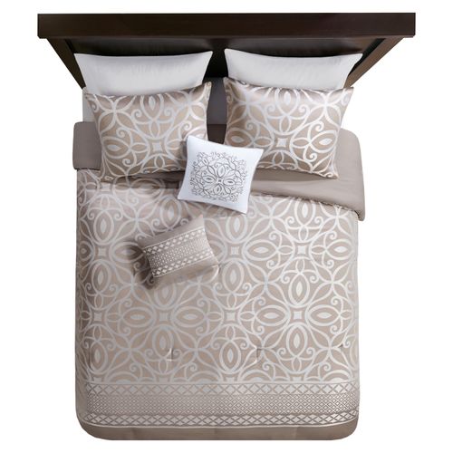 Edredon BH&G 5 Piezas King Beige