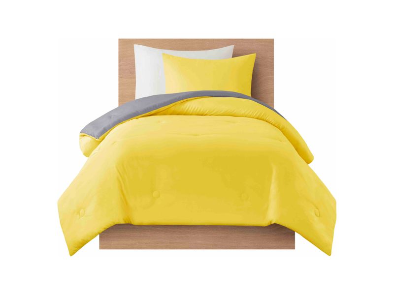 Edredon-Mainstays-2-piezas-Twin-Amarillo-Gris-1-17385