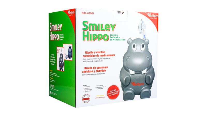 disparar fácilmente Pagar tributo Comprar Wellpro Nebulizador Smiley Hippo | Walmart Nicaragua