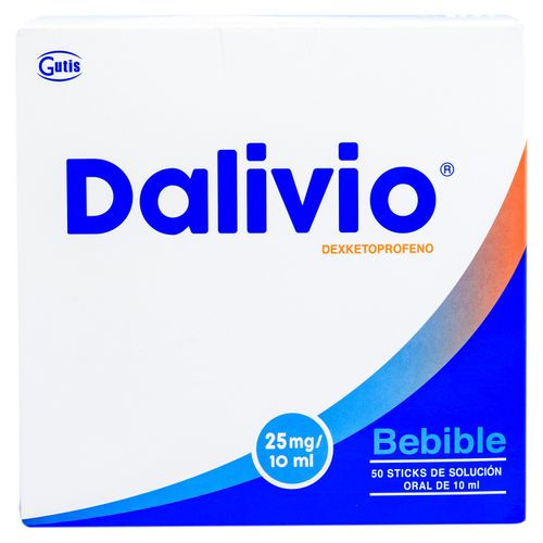 Dalivio 25 Mg10 ml Sol Oral 50 Sobres 24