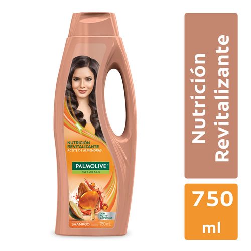 Shampoo Palmolive Naturals Nutrición Revitalizante Aceite de Almendras 750 ml