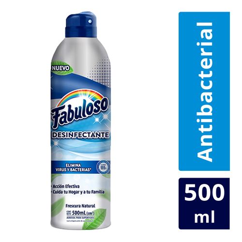 Desinfectante Aerosol Marca Fabuloso - 500ml