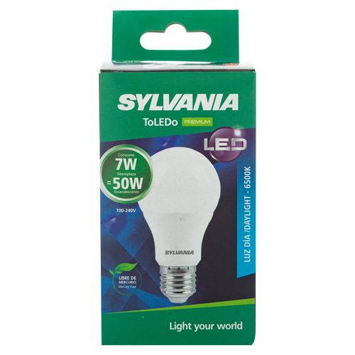 Bombillo Sylvania Led 7 watts Luz Blanca
