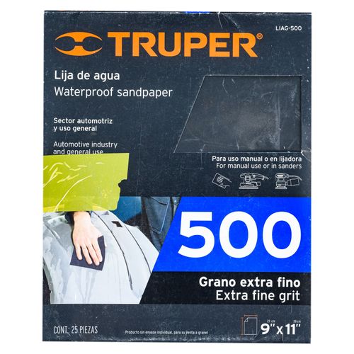 Lija Para Metal 500 9X11 Liag 500