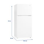 Refrigeradora-Frost-Oster-156-Lts-5-5-Pies-Blanca-2-Puertas-Bandejas-De-Vidrio-Templado-Manija-Escondida-Control-Mecanico-3-3917