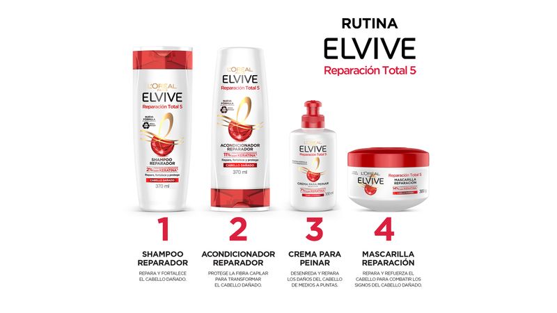 Elvive Champú reparador Total Repair 5- Nicaragua