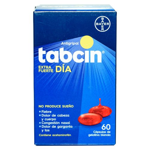 Tabcin Dia Liquid Gel Bayer S 30 Sobres  -Precio indicado por Unidad-