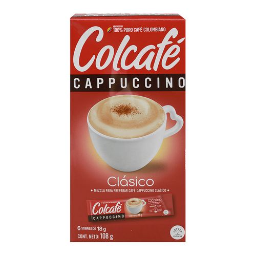 Cafe Colcafe Cappuccino 18g