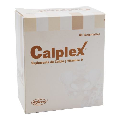 Suplemento Calplex Infasa 60 Tabletas  -Precio indicado por Unidad-