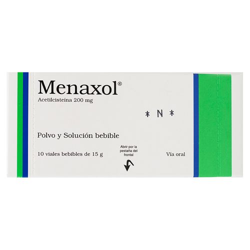 Menaxol 10 Ampollas