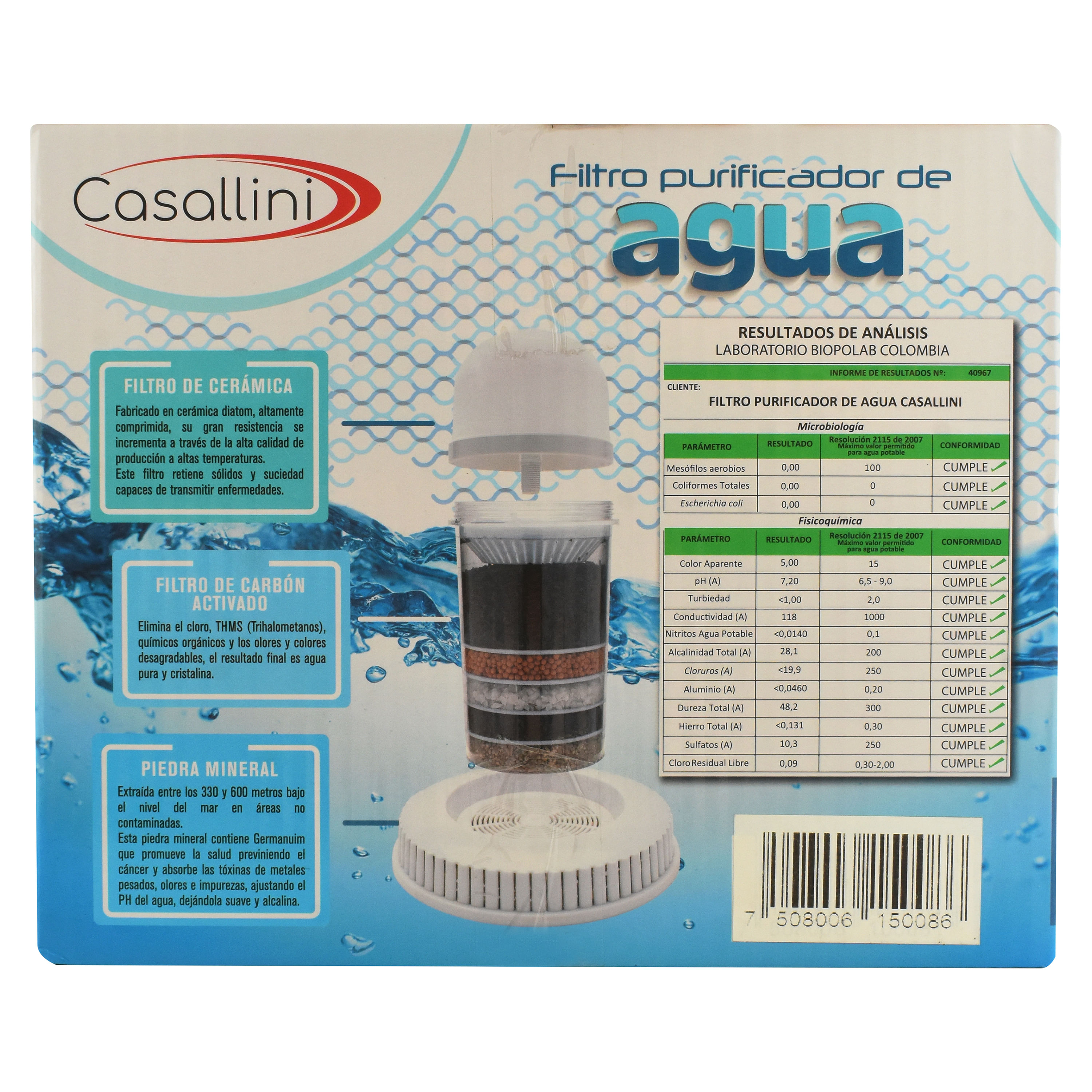Comprar Filtro Electropura Alcalino Y Purificador Agua 15 Litros, Walmart  Guatemala - Maxi Despensa