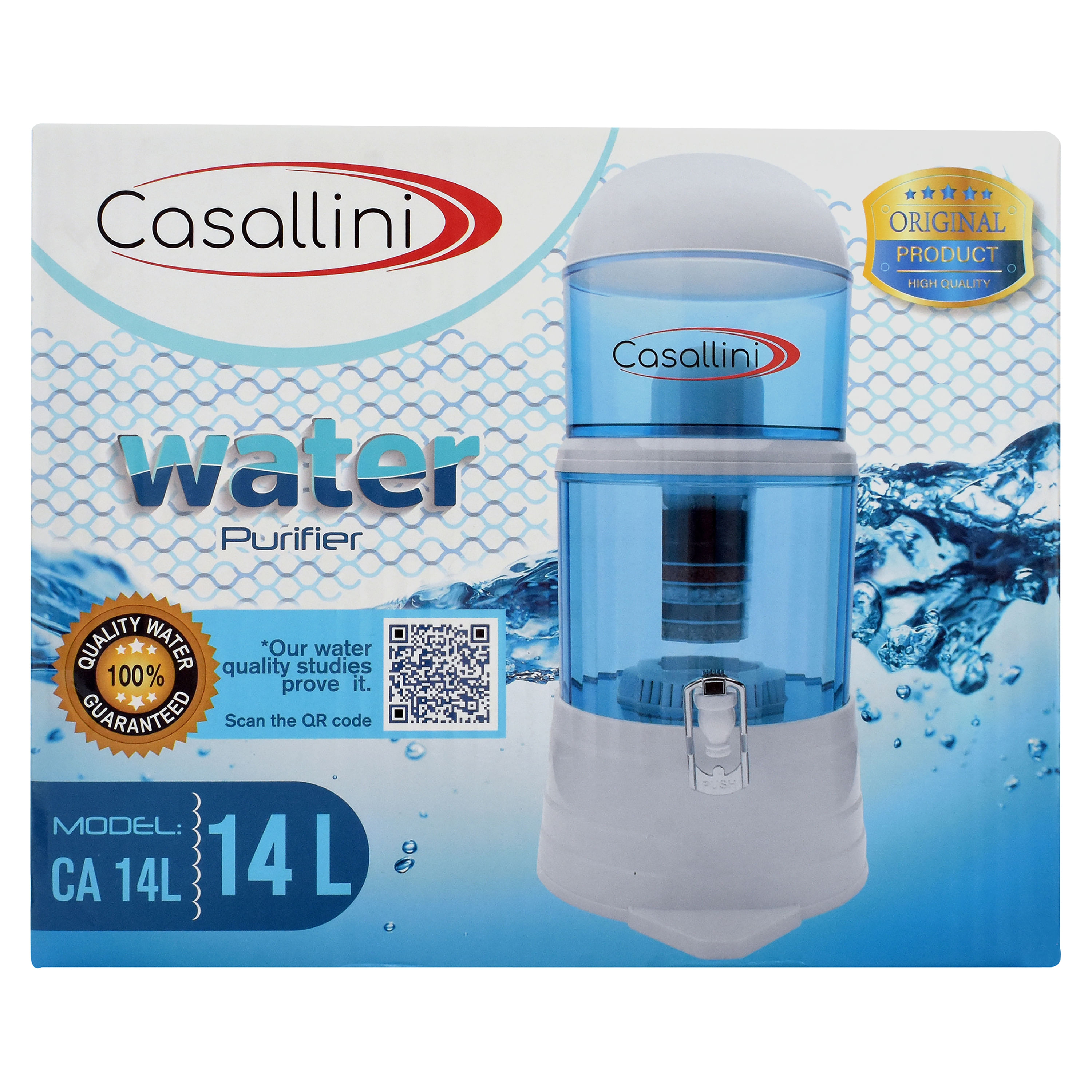 Comprar Purificador Y Alcalinizador Agua Casallini - 14Litros