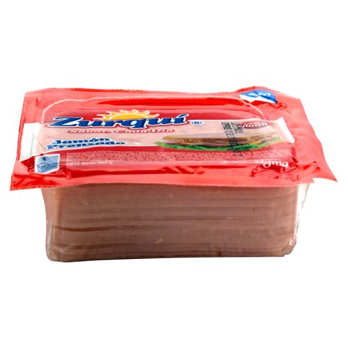 Jamón Zurqui Prensado Libre de Gluten - 460 g