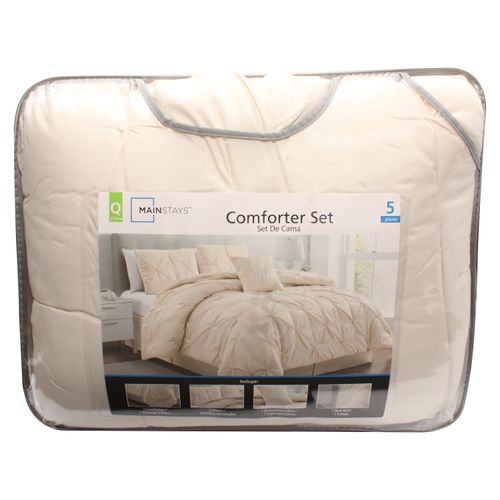 SetEdredón Pt Beige 5 Pzs Queen