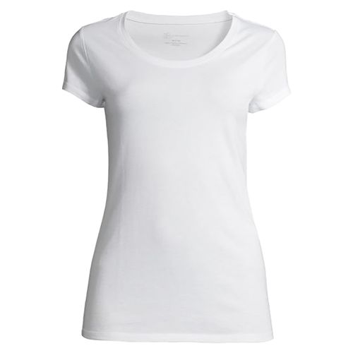 T-shirt NOBO manga corta para dama talla S Blanco