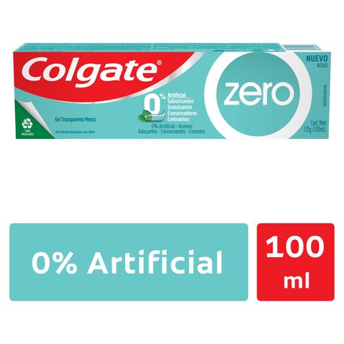 Pasta Dental Colgate Zero Menta 100 ml