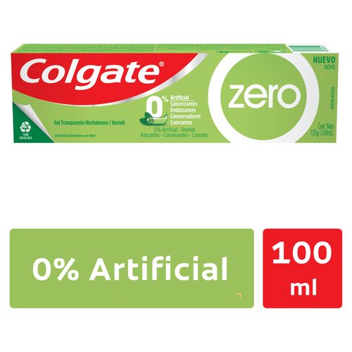 Crema Dental Colgate Zero Spearmin - 100ml