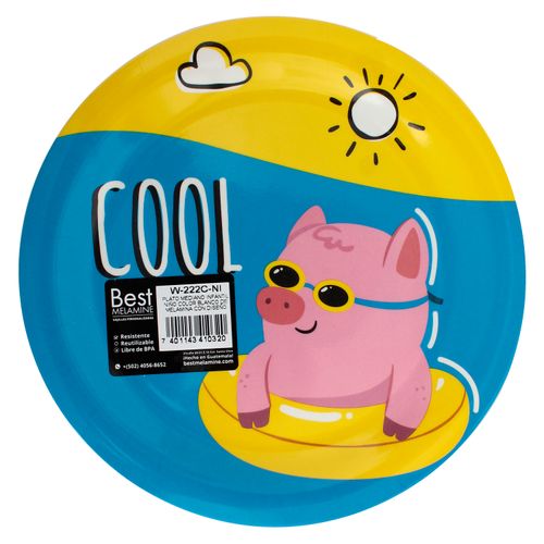 Plato Best Melamine Mediano Infantil