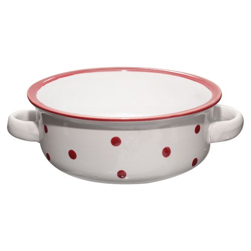 Bowl Mainstays Para Servir Con Borde Cerámica 420ml