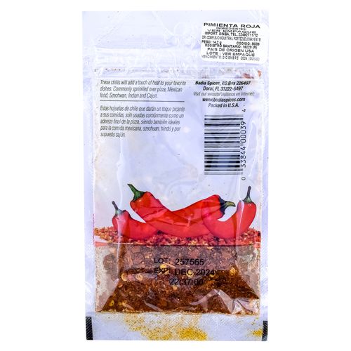 Pimienta Roja Badia Sobre Chile Seco - 14.2 g