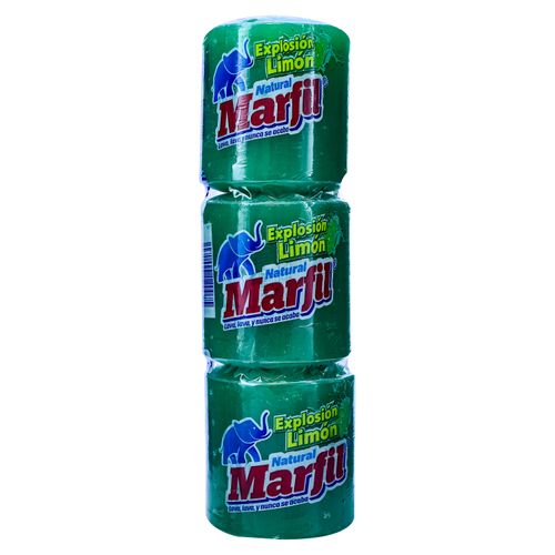 Jabón Marfil Nat Exp Limón 3Unidades - 1200 g