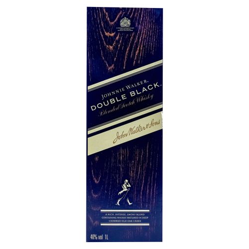 Whisky Johnnie Walker Doubl Black - 1000ml