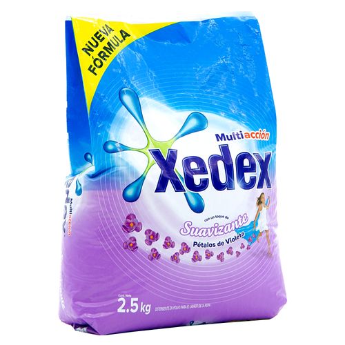 Detergente En Polvo Xedex Con Un Toque Suavizante - 2.3Kg