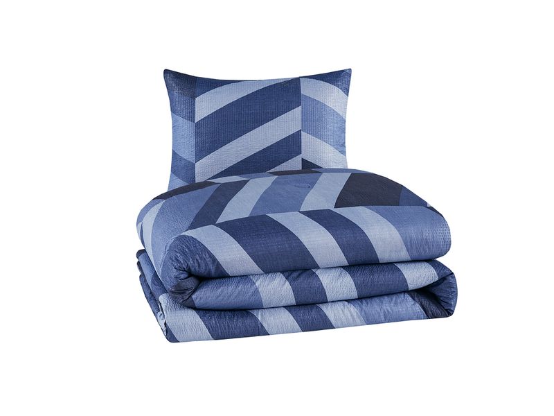 Edred-n-Mainstays-Dise-o-Seersucker-reversible-Tama-o-Twin-2-piezas-color-Azul-Modelo-WMCE10-350-3-19280