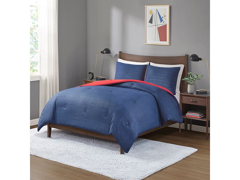 Edred-n-Mainstays-Dise-o-Seersucker-reversible-Tama-o-Full-Queen-3-Piezas-Color-Navy-Modelo-WMCE10-347-1-19277