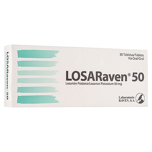 Losaraven 50 - 50 mg X 30 Tabletas  -Precio indicado por Unidad-